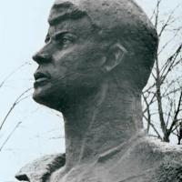 Фрагмент памятника Сергею Есенину в Рязани