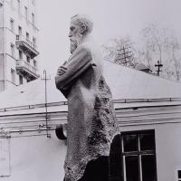 Открытие памятника П. М. Третьякову, Москва, 1980 г.